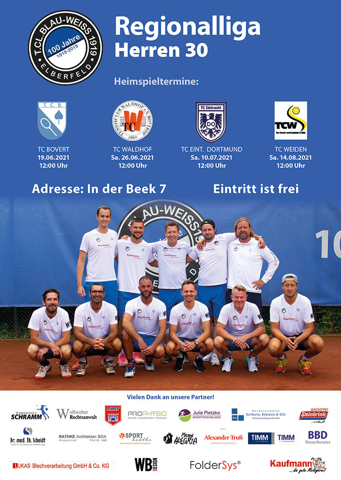 Plakat Herren 30 RL 2021